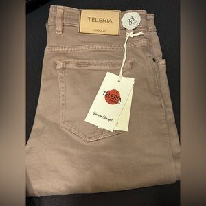 Teleria Zed Denim Beige Selvedge